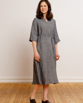 HAY midimekko 3/4-hiha, tumma harmaa, XS