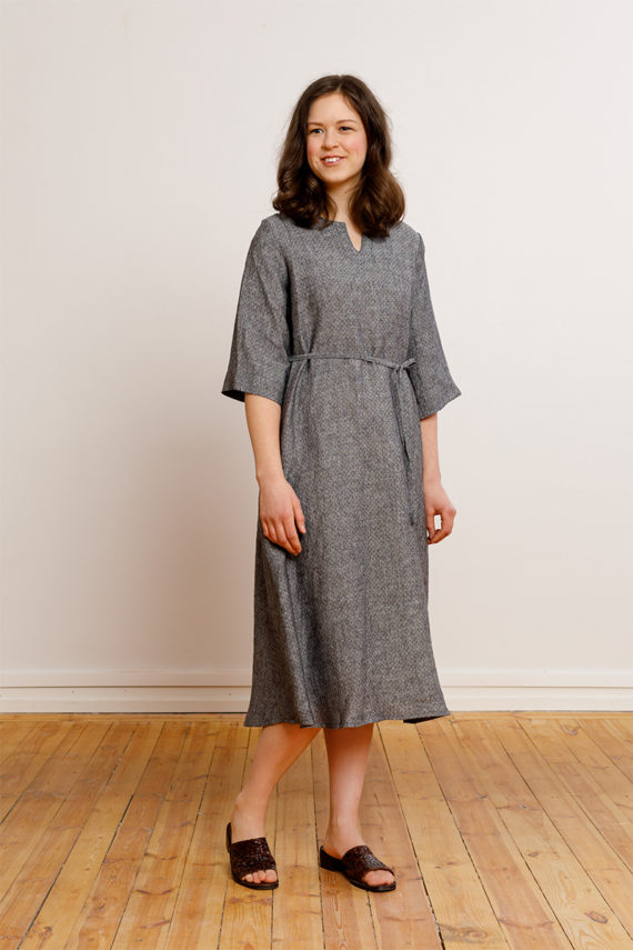 HAY midimekko 3/4-hiha, tumma harmaa, XS