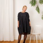 PIILO oversizemekko, mustavalkoinen – Nouki Nouki PIILO Oversize mekko, musta | Hameet ja mekot | Kure
