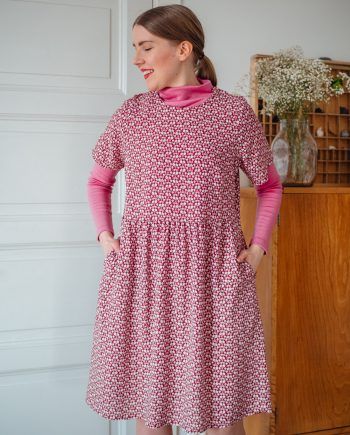 KOTVA t-paitamekko, Kedolla vadelma