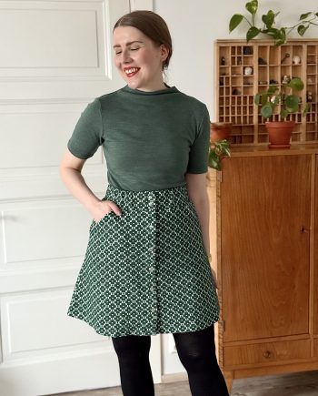 APILA nepparihame, vihreävalkoinen