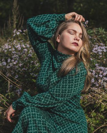 PUFFI merinovillamekko, Apila vihreä