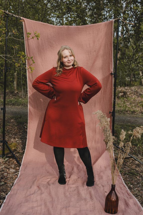 PRE SALE: MYY merinovillamekko, Kaarna ruska - Image 3