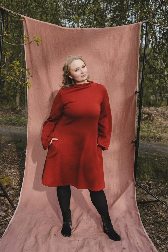 PRE SALE: MYY merinovillamekko, Kaarna ruska - Image 2