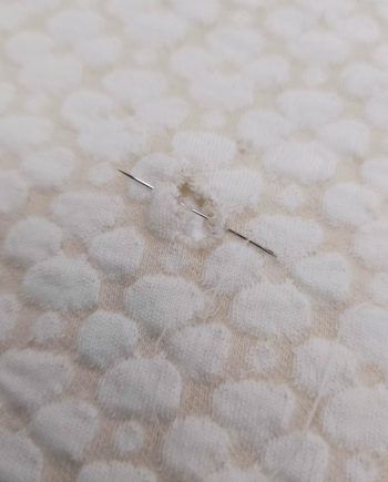 Parsinta iso, luomupuuvillaneulos