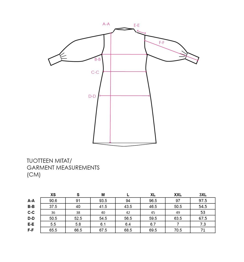 Puffimekko merinovilla aw22